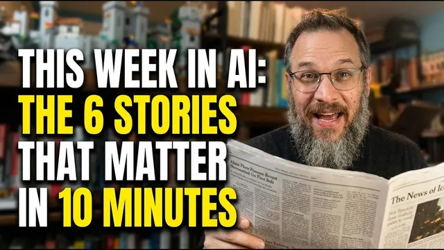 Amazon Fired Their AI Chief. Here's Why It Took So Long (Plus 5 Newsworthy Moments in AI This Week) thumbnail