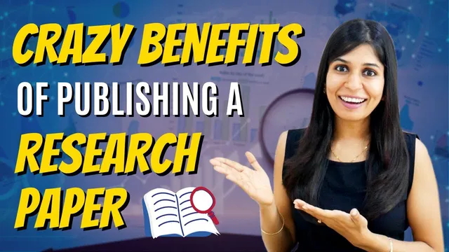 Why publish a research paper in college! 🔥🤯 thumbnail