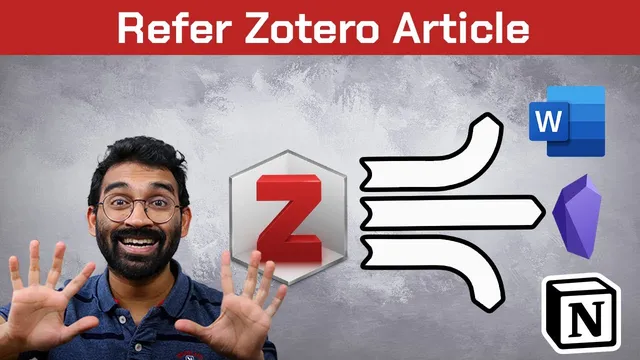 Effortless Referencing with Zotero in Microsoft Word, Obsidian, and Any Apps! thumbnail