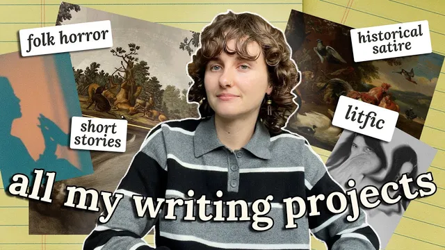 all my writing projects🌛litfic, horror, historical, fantasy & magical realism🌜| 2025 WRITING UPDATE thumbnail