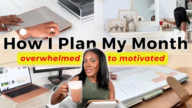 My SIMPLE (super productive) step-by-step MONTHLY PLANNING ROUTINE ✨ - Plan the month with me thumbnail