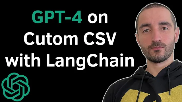 Analyze Custom CSV Data with GPT-4 using Langchain thumbnail