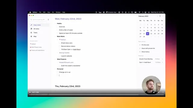 How to format to-do lists in Reflect thumbnail