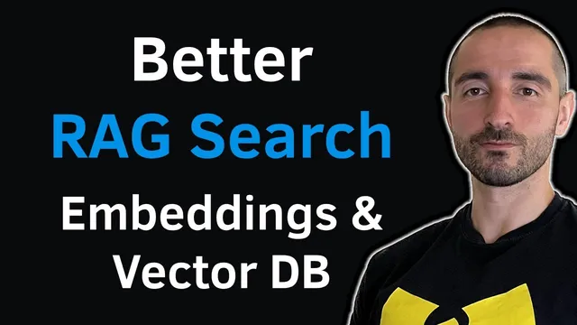 How RAG Finds Answers in Millions of Documents | Embeddings, Vector Databases, LangChain & Supabase thumbnail