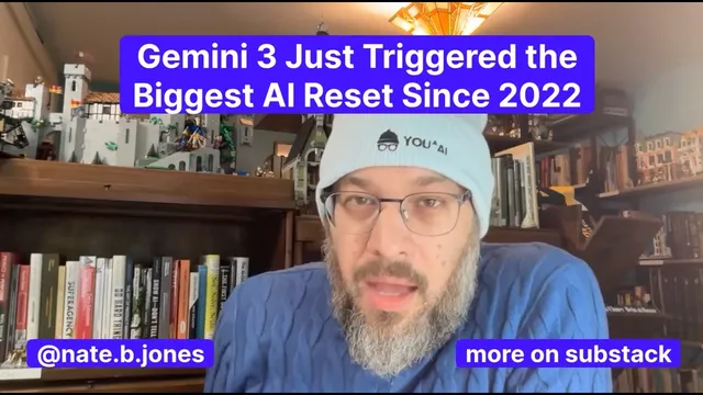 Gemini 3 Just Triggered The Biggest AI Reset Since 2022 thumbnail