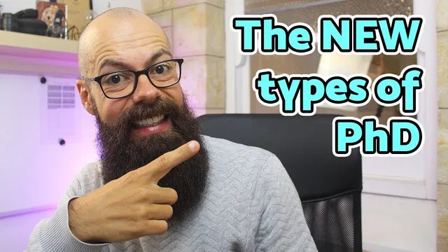 Hidden Aspects of Unconventional PhD Types thumbnail