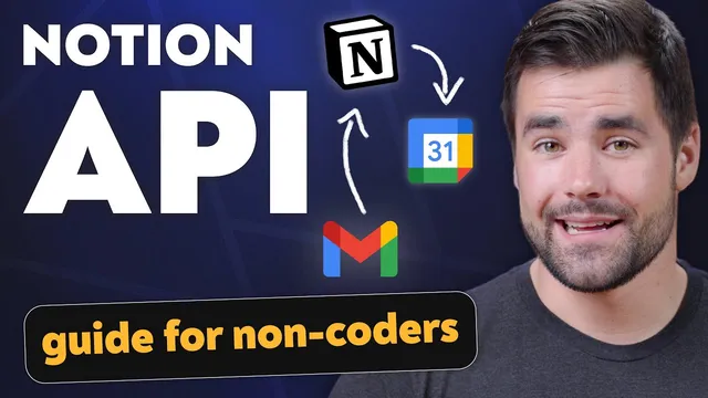 Notion API Guide: How to Integrate with 200+ Apps (With NO Coding) thumbnail