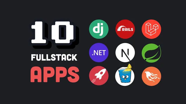 I built 10 web apps... with 10 different languages thumbnail