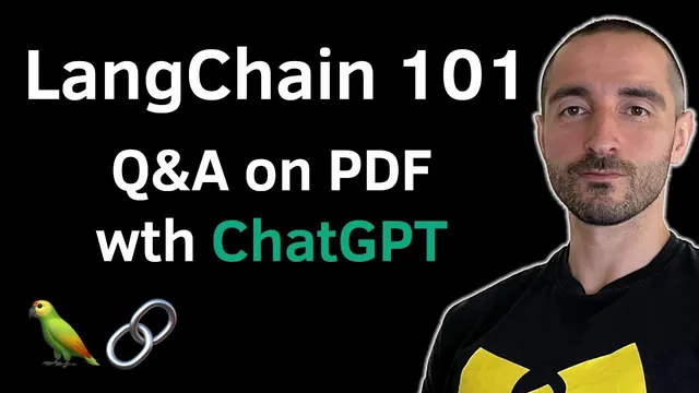 Loaders, Indexes & Vectorstores in LangChain: Question Answering on PDF files with ChatGPT thumbnail
