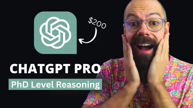 I Paid $200 for ChatGPT Pro—Here’s the TRUTH for Researchers thumbnail