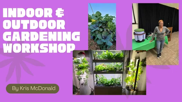 Getting started with Indoor & Outdoor Gardening with Kris McDonald | Gardening for Beginners thumbnail