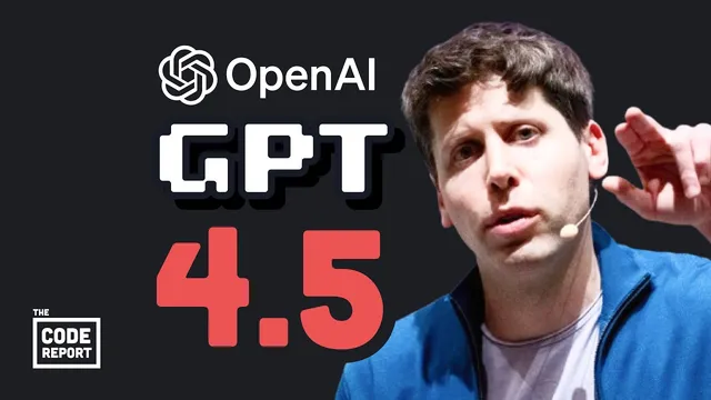 GPT-4.5 shocks the world with its lack of intelligence... thumbnail