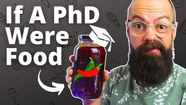 The Harsh Reality of a PhD in 8 Stages—Told with Food thumbnail