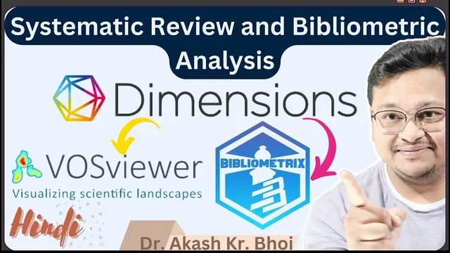Analyzing Dimensions Ai Data with VOSviewer and Biblioshiny || Bibliometric Analysis || Hindi thumbnail