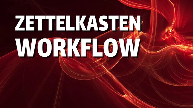Zettelkasten workflow in my note-taking app Flowtelic thumbnail