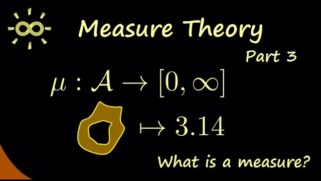 Measure Theory 3 | What is a measure? [dark version] thumbnail