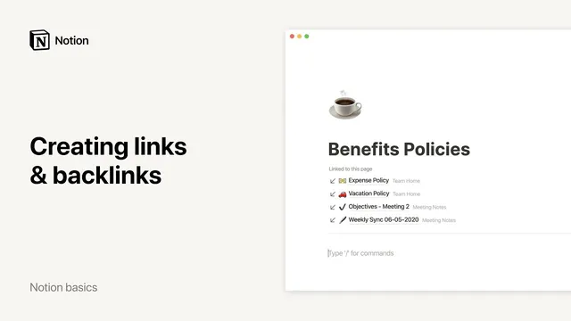 Creating links & backlinks thumbnail