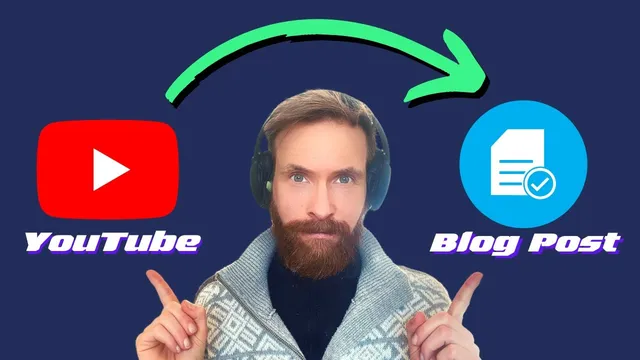 ChatGPT-4 Workflow: YouTube to Blog Post in Under 1 Hour | Step-by-Step thumbnail