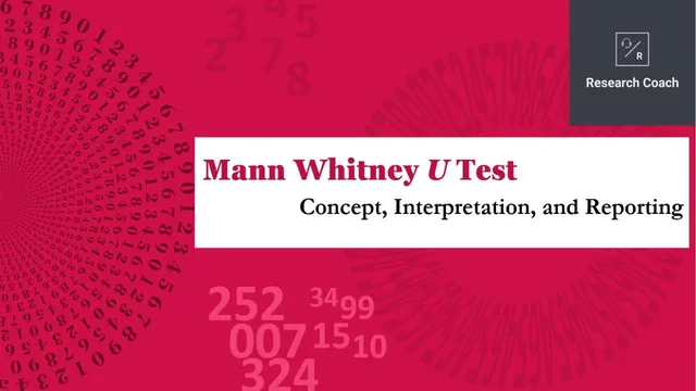 Mann Whitney Test thumbnail