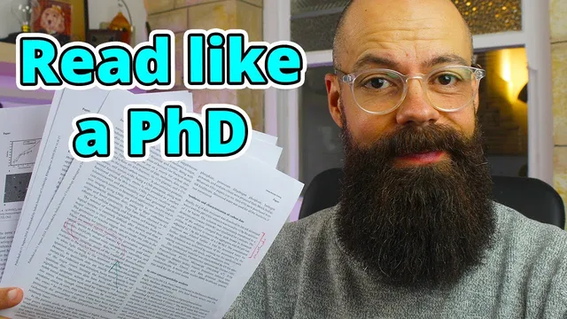 How to read and take notes like a PhD - easy, fast, and efficient thumbnail