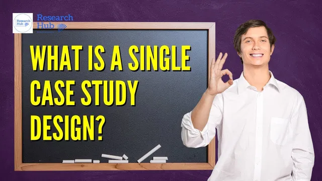 What is a Single Case Study Design?   -  Free Course on Thesis Proposal Writing (See Links Below) thumbnail
