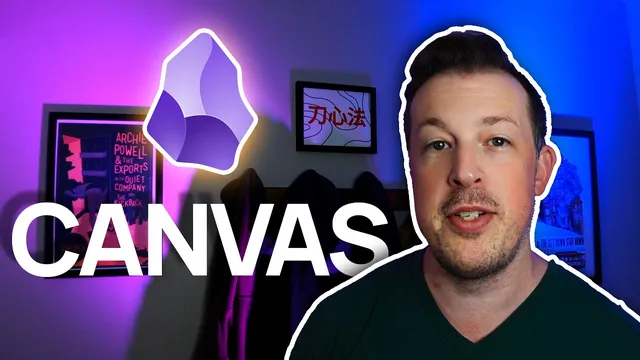 How To Use Obsidian: Canvas Plug-In For Writers, Designers, and Everybody Else Too thumbnail