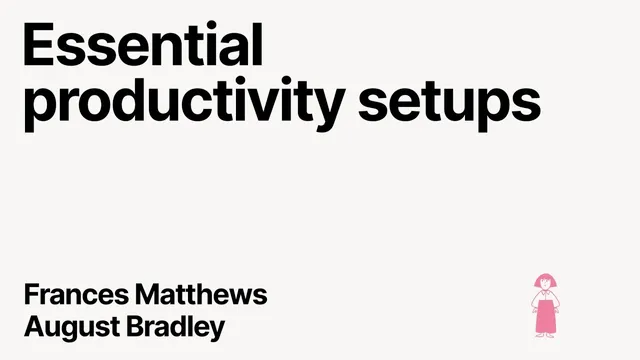 Block by Block 2022: Essential productivity setups thumbnail