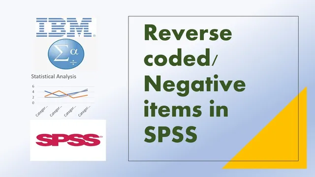 How to Reverse code negative items/questions of Likert scale in SPSS thumbnail