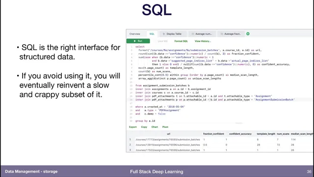 Storage (4) - Data Management - Full Stack Deep Learning thumbnail