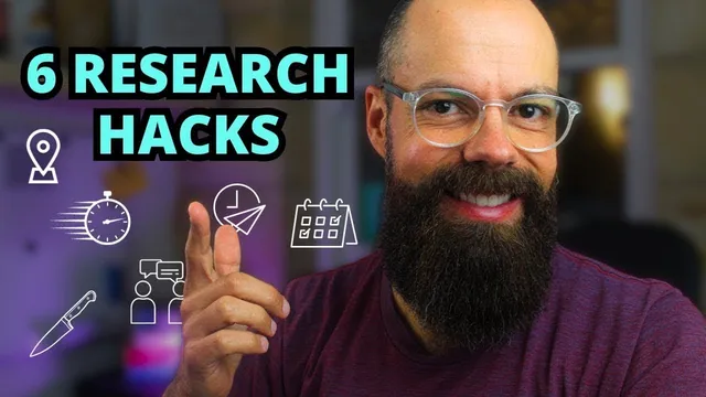 6 Small Changes That Will Revolutionize Your Research Overnight - #3 is my favorite thumbnail