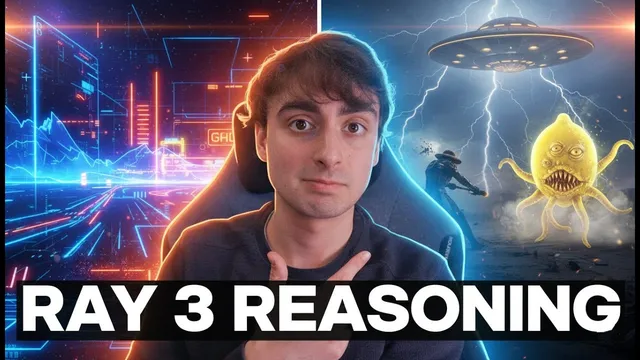 Ray 3: The First Reasoning Video AI (HDR, Physics, Consistency) thumbnail