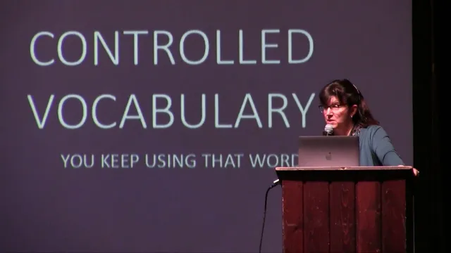 Controlled Vocabulary - Kristin McKee - Write the Docs Portland 2018 Lightning Talk thumbnail