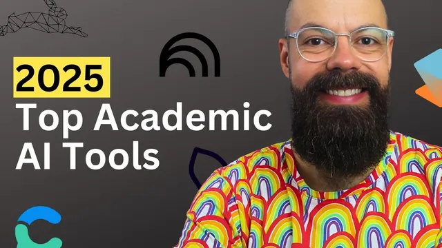 The Best AI Tools for Academia in 2025 - Stop Searching, Start Using! thumbnail