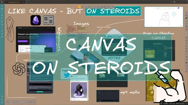 "Obsidian" Canvas on STEROIDS: Excalidraw 1.9.5 release thumbnail