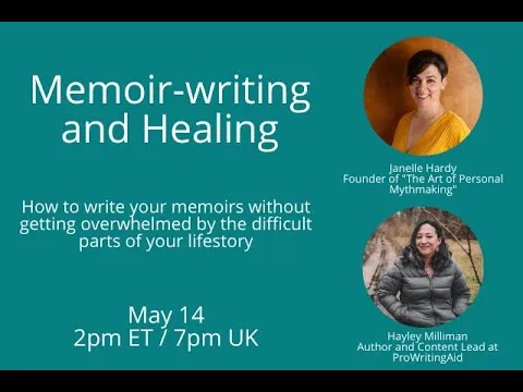 Memoir-Writing and Healing: How to Write Your Memoirs with Janelle Hardy thumbnail