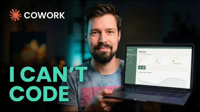 So He Asked Claude Cowork to Build His Dream App thumbnail