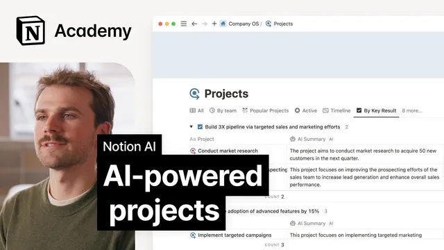 AI powered projects thumbnail