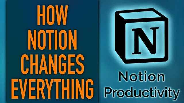 How The Notion Productivity App Changes Everything thumbnail