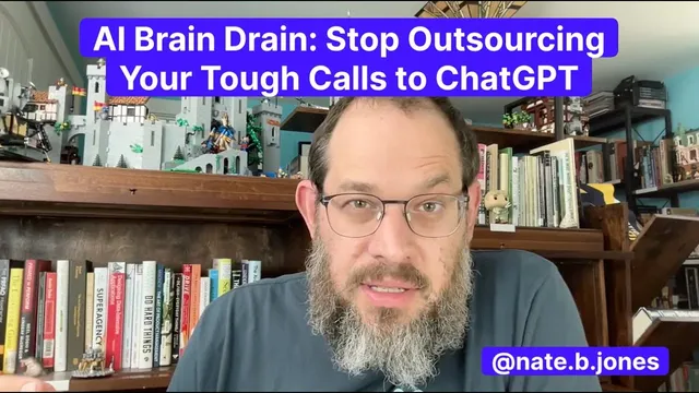 AI Brain Drain: Stop Outsourcing Your Tough Calls to ChatGPT thumbnail