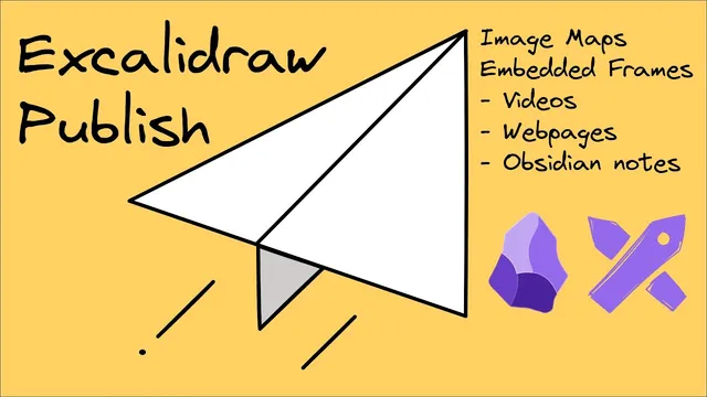 Excalidraw-Publish: Make interactive visual websites with Obsidian-Publish and the Excalidraw Plugin thumbnail