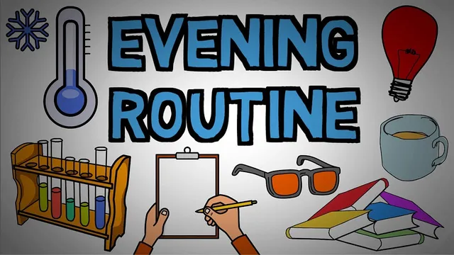My Evening Routine For Optimal Sleep And Relaxation (animated) thumbnail