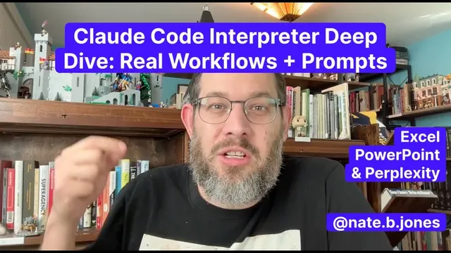 Claude Code Interpreter Deep Dive: Real Workflows + Prompts thumbnail