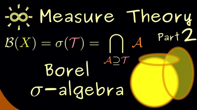 Measure Theory 2 | Borel Sigma Algebras [dark version] thumbnail