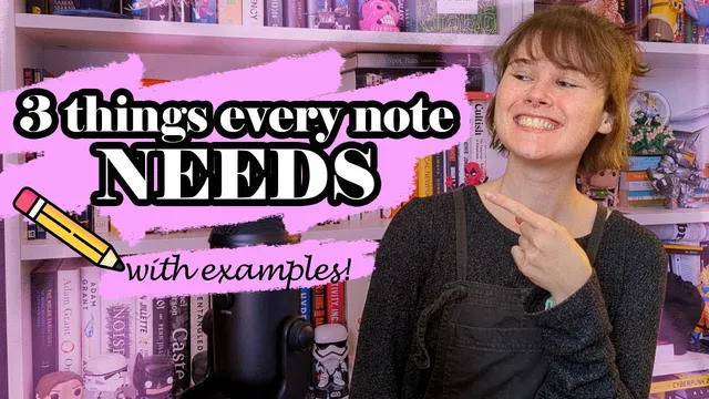 How to Take Notes That ACTUALLY Help you Think and Write thumbnail