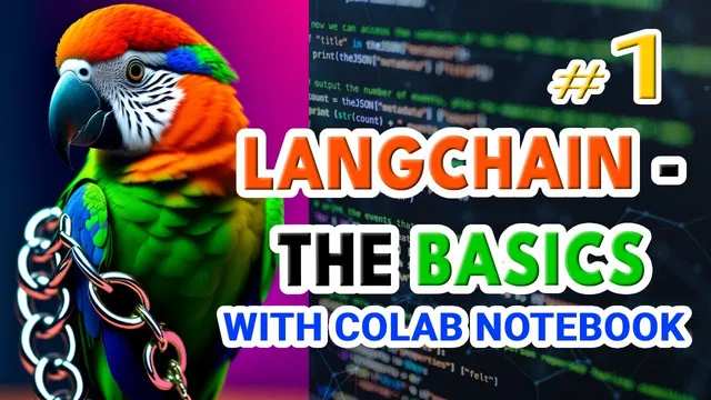 LangChain Basics Tutorial #1 - LLMs & PromptTemplates with Colab thumbnail