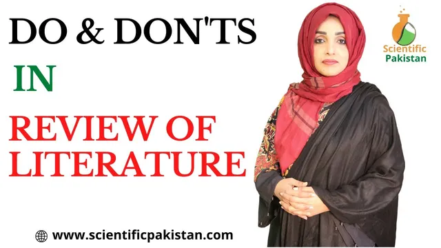 Dos and Don'ts While doing Review of Literature | Literature Review | Dr Rizwana | Urdu/Hindi thumbnail