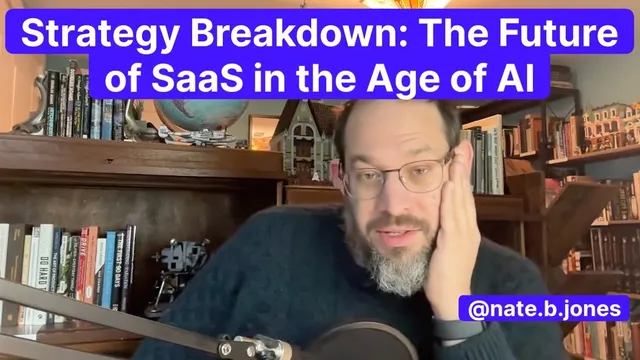 SaaS Breakdown: The Future of SaaS in the Age of AI thumbnail