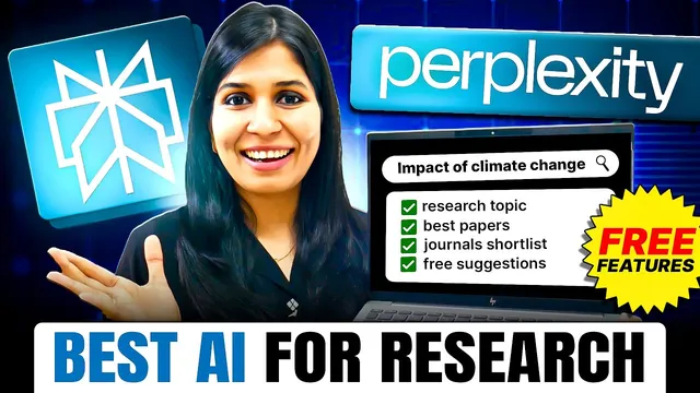 Perplexity AI for Research | All FREE features REVEALED! thumbnail