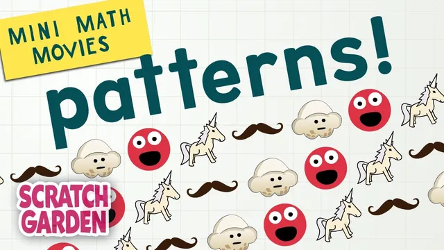 Patterns! | Mini Math Movies | Scratch Garden thumbnail