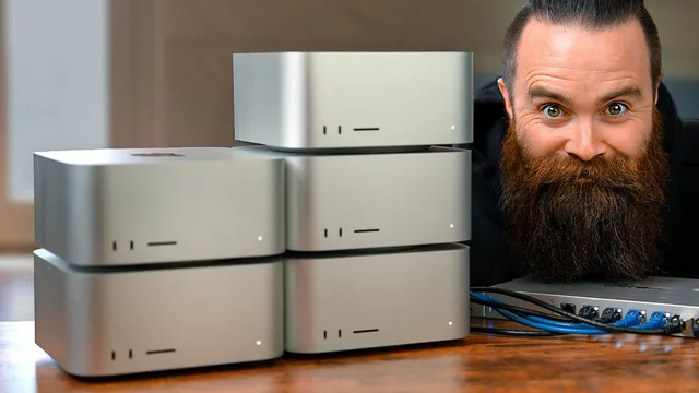 I built an AI supercomputer with 5 Mac Studios thumbnail